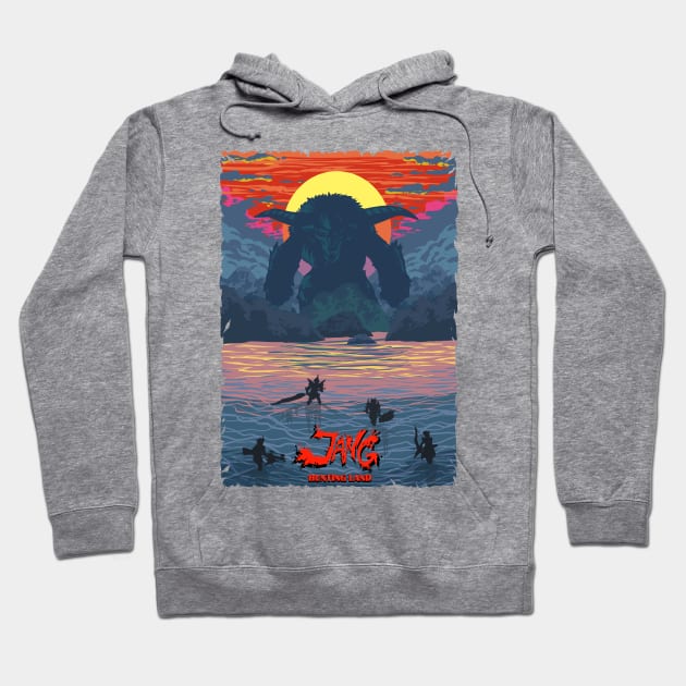 Hunting Land Hoodie by Ashmish